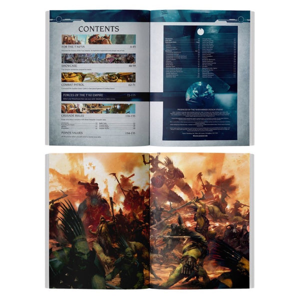 Warhammer 40000 Tau Empire Codex 10th Edition 2024 Metro Hobbies