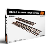 AK Interactive AK35011 Double Railway Track Section