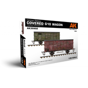 AK Interactive AK35502 German Railway Covered G10 Wagon Gedeckter Güterwagen G10