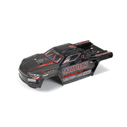 Arrma ARA406169 Kraton 1/8 6S EXB Painted Decalled Trimmed Body Black/Red