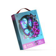 Escape Welt Butterfly Flowers 200pc Wooden Jigsaw Puzzle