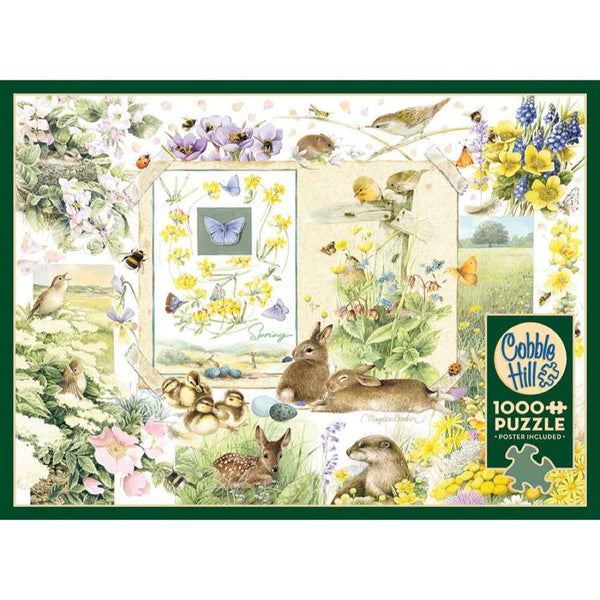 Cobble Hill 40310 Nature Journal Spring 1000pc Jigsaw Puzzle | Buy ...