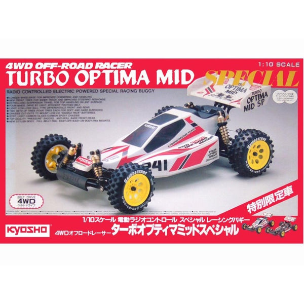 Kit Voiture Radio-commandée Kyosho Turbo Optima Mid Special 1:10 - 4WD électrique - Légendaire