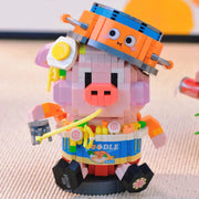 Loz 8135 Micro Block Noodles Piggy