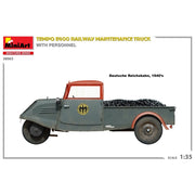 MiniArt 38063 1/35 Tempo E400 Railway Maintenance Truck with Personnel