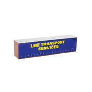 On Track Models 40CS-39 LME Transport LME101/LME103 40ft Curtain Sided Containers