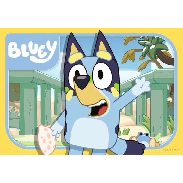Ravensburger 04105-4 Bluey My first 4 in a Box 2/3/4/5 Jigsaw Puzzles ...
