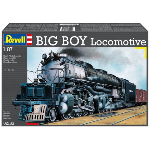 Maquette Plastique Niveau 4 ModelSet Locomotive 62165 - Big Boy Locomotive ( 1:87) - Matériel Militaire Maquette Locomotive Big Boy Revell