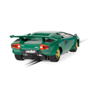 Scalextric C4500 Lamborghini Countach Green Slot Car