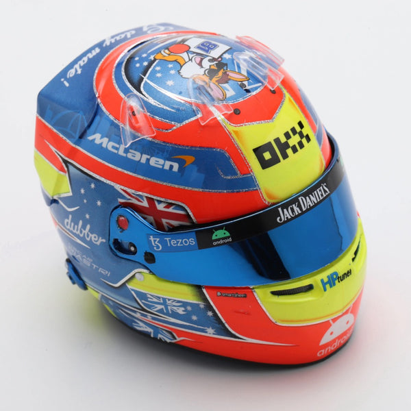 Casque Spark 1/5 Oscar Piastri MCLAREN F1 GP Australie 2024 – Précommande