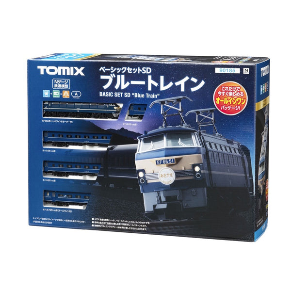 Tomix 90185 N Starter Set SD Blue Train – Metro Hobbies