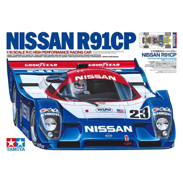 Tamiya 1/10 Nissan R91CP Group-C 2WD RC Car Kit | Buy Online Now