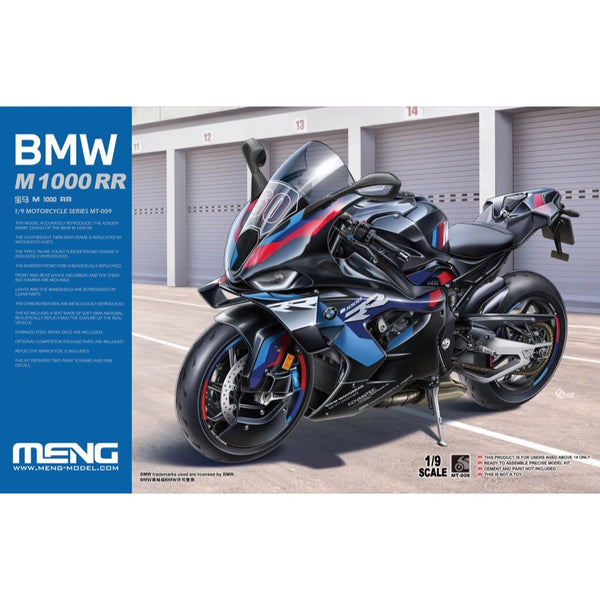Meng 1/9 BMW M 1000 RR Model Kit | Buy Online Now at Metro Hobbies