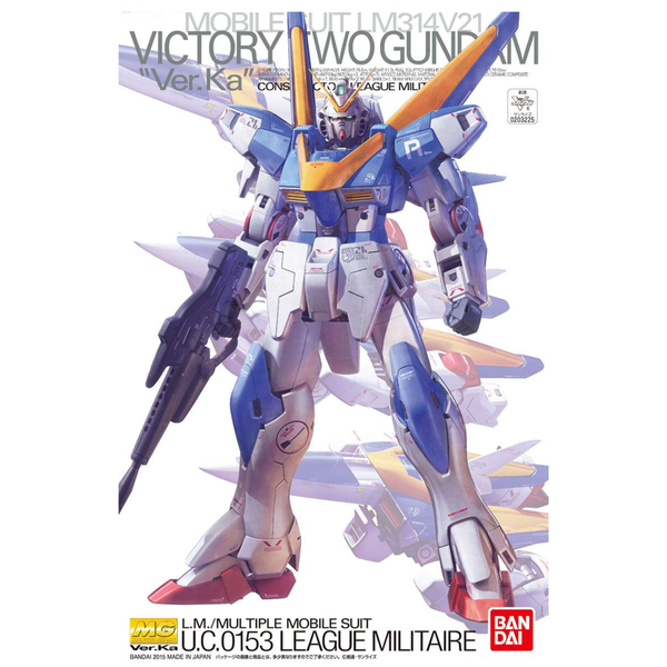 Bandai 5063048 MG 1/100 V2 Gundam Ver.Ka V Gundam | Buy Online Now