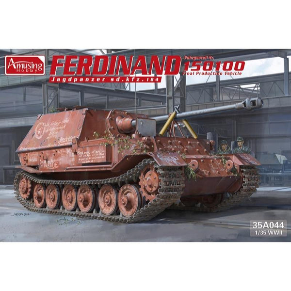 Amusing Hobby 35A044 1/35 Jagdpanzer Ferdinand SD KFZ 184 No 15100 Amusing Hobby 35A044 1/35 Jagdpanzer Ferdinand SD KFZ 184 No 15100