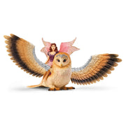 Schleich 70789 Fairy In Flight On Glam-Owl