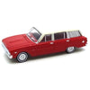 Road Ragers 1/87 1971 XL Falcon Station Wagon Woomera Red with Merino White Roof