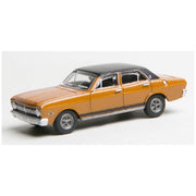 Road Ragers 1/87 1968 XT Falcon GT Gold with Black Vinyl Roof