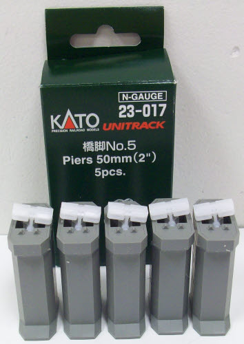 KATO 23-017 Set N.5 Pillars 50Mm For Elevated Tracks And Viaducts In - Foto 3