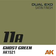 AK Interactive AK1555 Dual Exo Set 11 11A Ghost Green and 11B Rebel Green