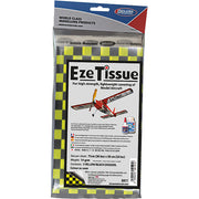 Deluxe Materials BD77 Eze Tissue Black/Yellow chequer