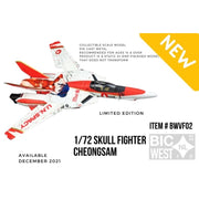 Calibre Wings BWVF02 1/72 Diecast Macross VF-1 Skull Fighter Cheongsam LIMITED EDITION