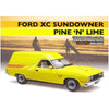 Classic Carlectables 18740 Ford XC Sundowner Pine N Lime Diecast Car