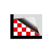Deluxe Materials BD74 Eze Tissue Red Chequer