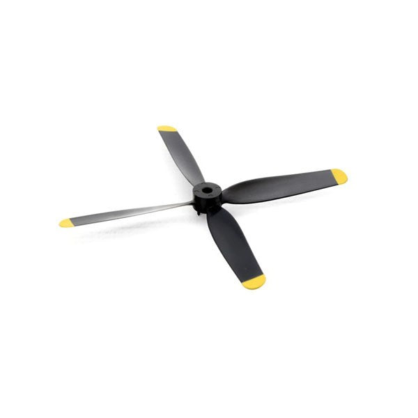 EFL EFLUP45304B 4.5x3.0 4-Blade Electric Propeller - Replacement For E-flite UMX P-47 RC Airplane - View #10