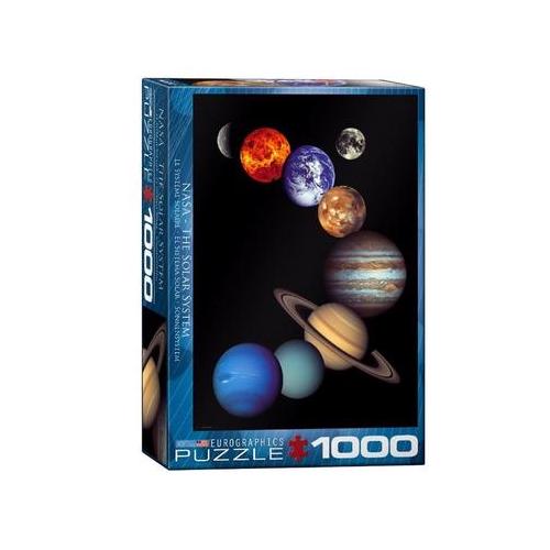 Eurographics 60100 NASA Solar System 1000pc Jigsaw Puzzle | Buy Online ...