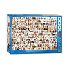 Eurographics 60581 World of Dogs 1000pc Jigsaw Puzzle