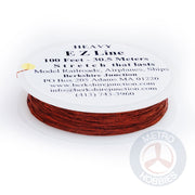 EZ Line 003 Heavy 0.5mm x 30.5 Rust Copper Rigging Thread