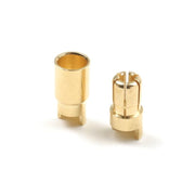 G-Force 1000-007 6mm Gold Connector Male + Female (4pairs)