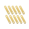 G-Force 1330-002 Gold Plated Battery Bars 22mm (10pcs)