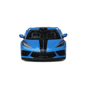 GT Spirit GT286 1/18 Chevrolet Corvette C8 Rapid Blue 2020 Diecast Car