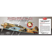 Guillows 406LC Focke-Wulf Laser Cut Balsa Plane Model Kit