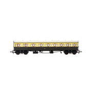 Hornby R4874A GWR Collett 57 Bow Ended E131 Nine Compartment Composite Left Hand 6626 Era 3