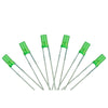DCC Concepts LED-GRF3 LEDs Flat Front Type 2mm Signal Green 6 Pack with Resistors