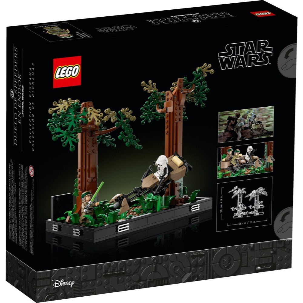 LEGO 75353 Star Wars Endor Speeder Chase Diorama