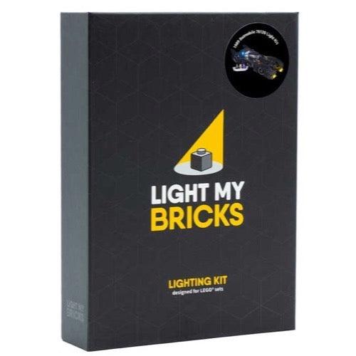 lego light kit light my bricks batmobile