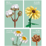 LOZ 1670 Eternal Flowers II White Boquet