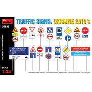 Miniart 35635 1/35 Traffic Signs Ukraine 2010s