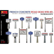 MiniArt 35669 1/35 French Concrete Road Signs 1930 - 1940s Normandy