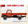MiniArt 38051 1/35 L1500S German 1.5T Truck Plastic Kit