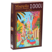 Magnolia Puzzle 3301 Cartagena Nolwenn Denis Special Edition 1000pc Jigsaw Puzzle