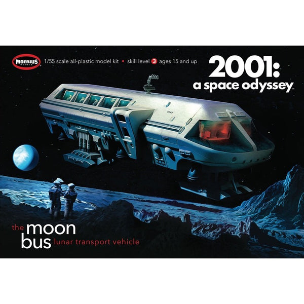 Moebius 2001-1 1/50 Moon Bus 2001 A Space Odyssey – Metro Hobbies