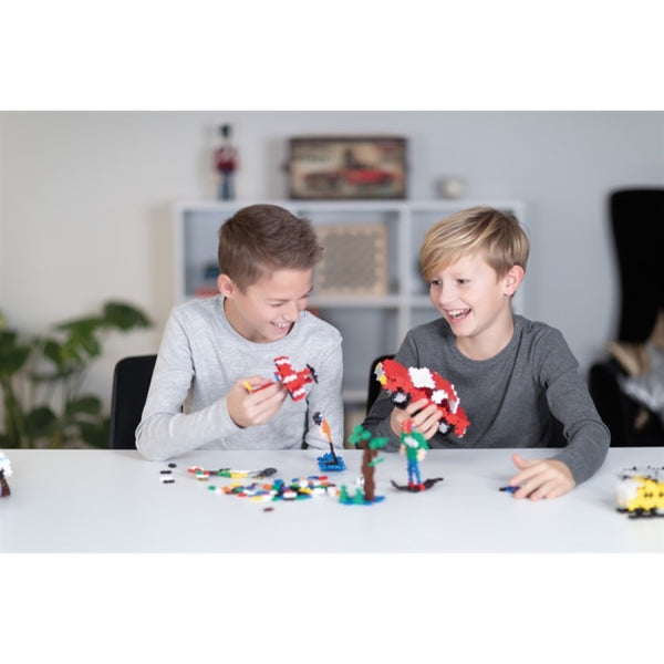 Tubo PLUS-PLUS 100 Pezzi Basic: Costruisci Un Robot E Libera La Fantasia! Gioco Creativo Danese - 3