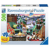 Ravensburger RB16442-4 Apres all Day 500pc Large Format Jigsaw Puzzle