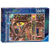 Ravensburger 17484-3 Ludicrous Library 500pc Jigsaw Puzzle