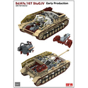 Rye Field Models 5061 1/35 Sd.Kfz.167 StuG.IV Early Production with Full Interior and Workable Track Links